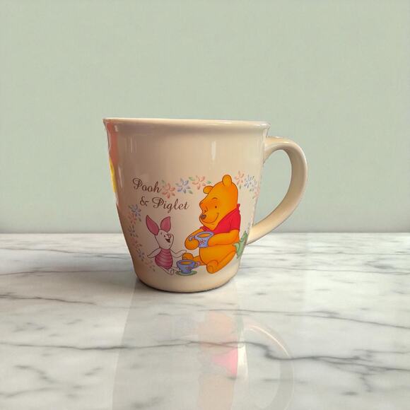 Disney Winnie the Pooh and Piglet ceramic mug, tea time with "Pooh & Piglet". - Picture 1 of 14